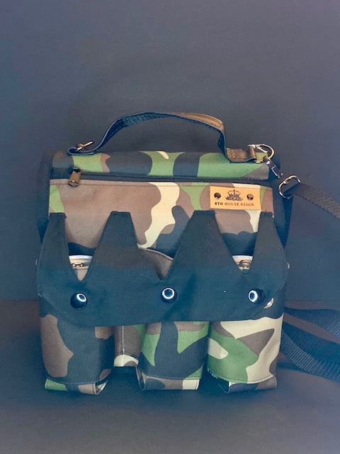 Camo Print Bag: Durable, rugged, and ready for your next adventure—our classic camo design.